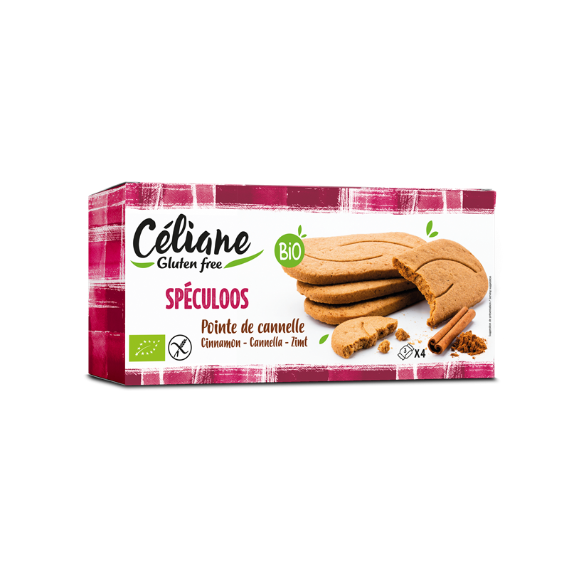 Spéculoos, pointe de cannelle, sans gluten 120g
