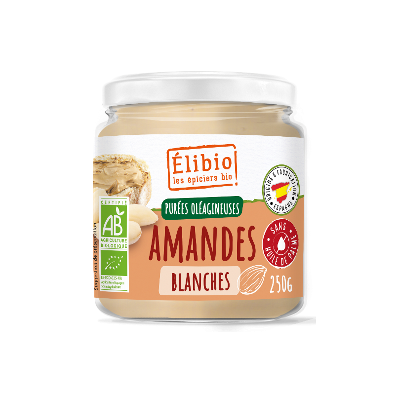 Purée d'amande blanche 250g