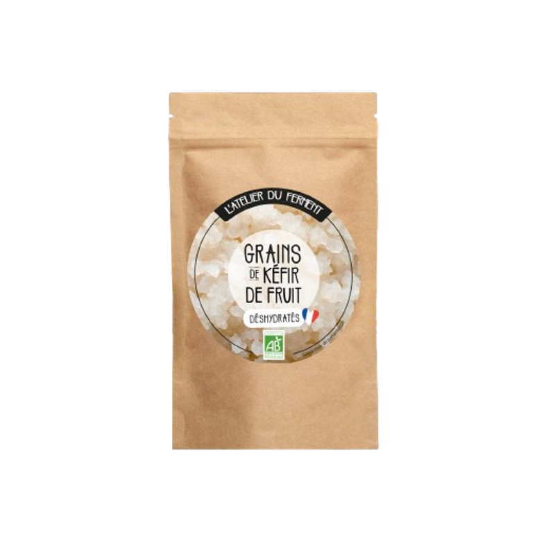 Grains de kéfir de fruit déshydratés 7g