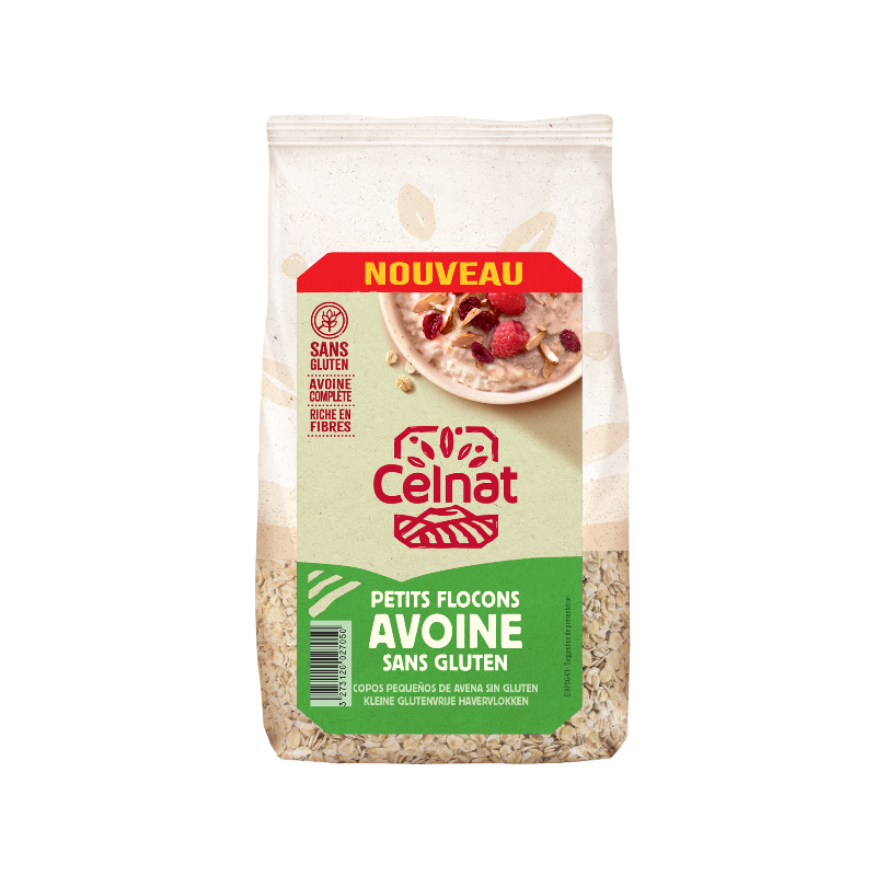 Petits flocons d'avoine sans gluten 500g