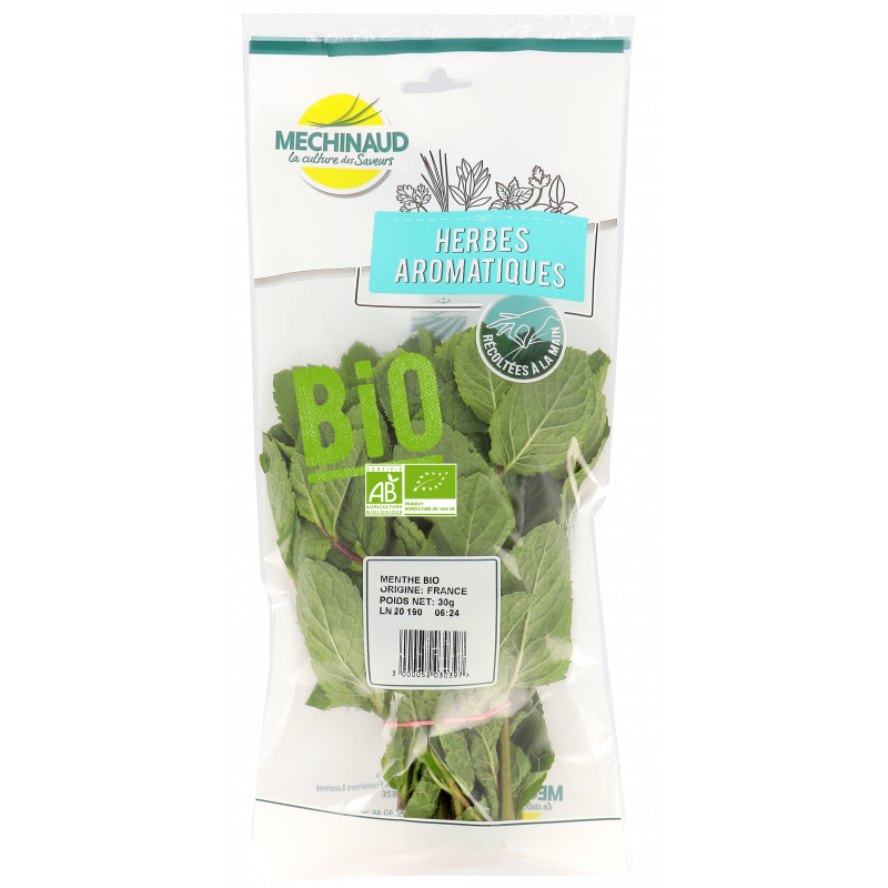 HERBES AROMATIQUES SACHET MENTHE 30GR