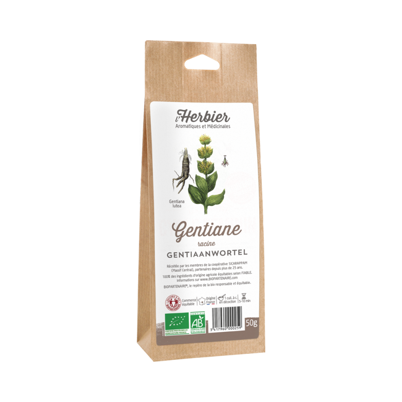 Gentiane racine Biopartenaire 50g