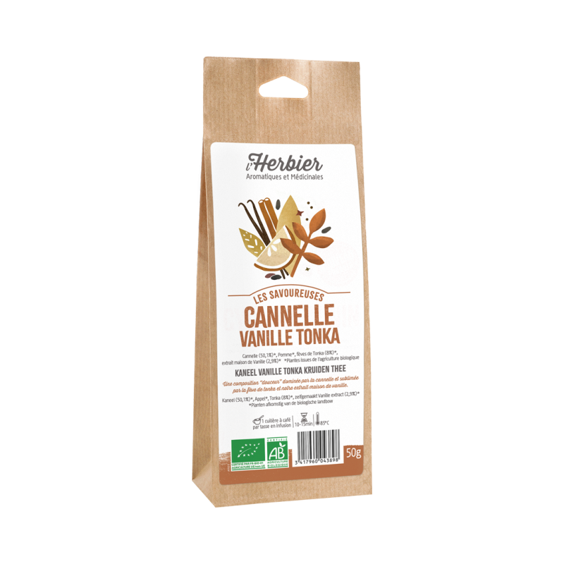 Mélange cannelle vanille tonka sachet 50g
