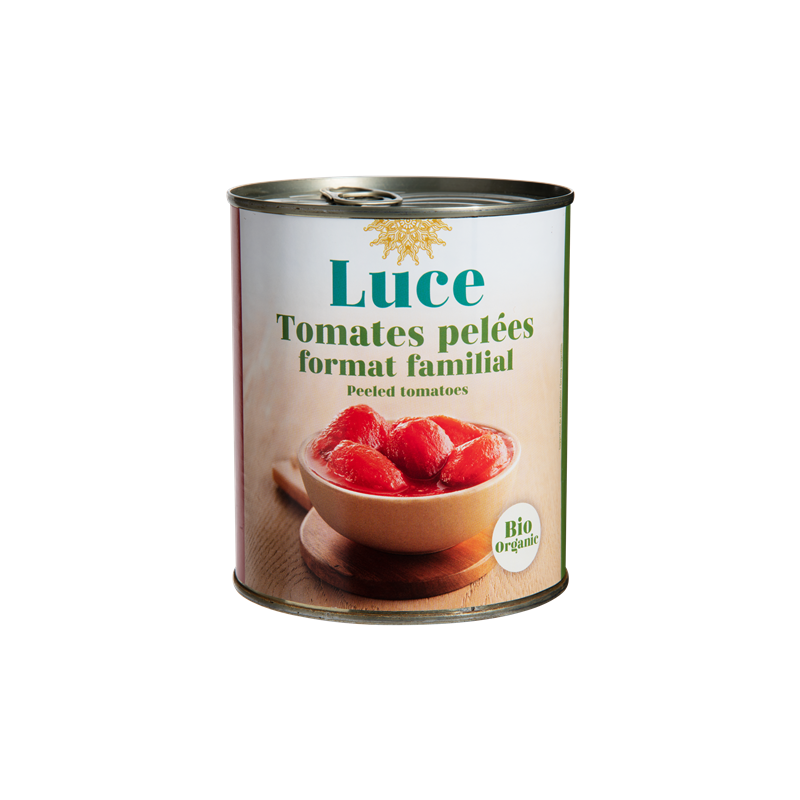 Tomate pelée 800g (boîte métal)