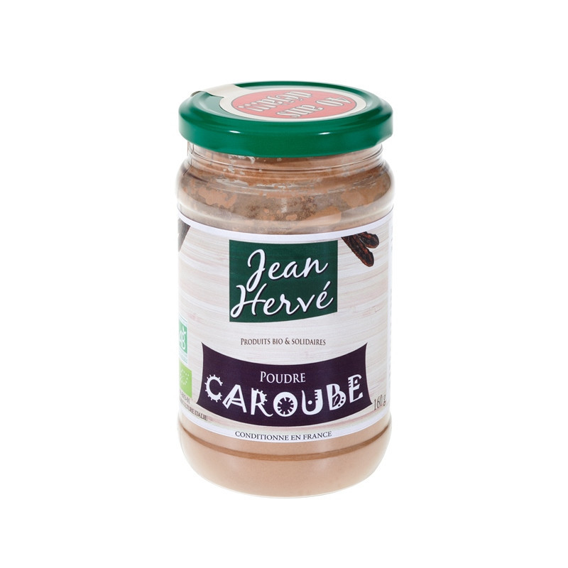 Poudre de caroube 160g, caroube origine Sicile