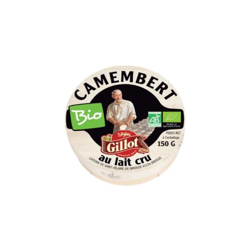 Camembert au lait cru 22% MG 150g
