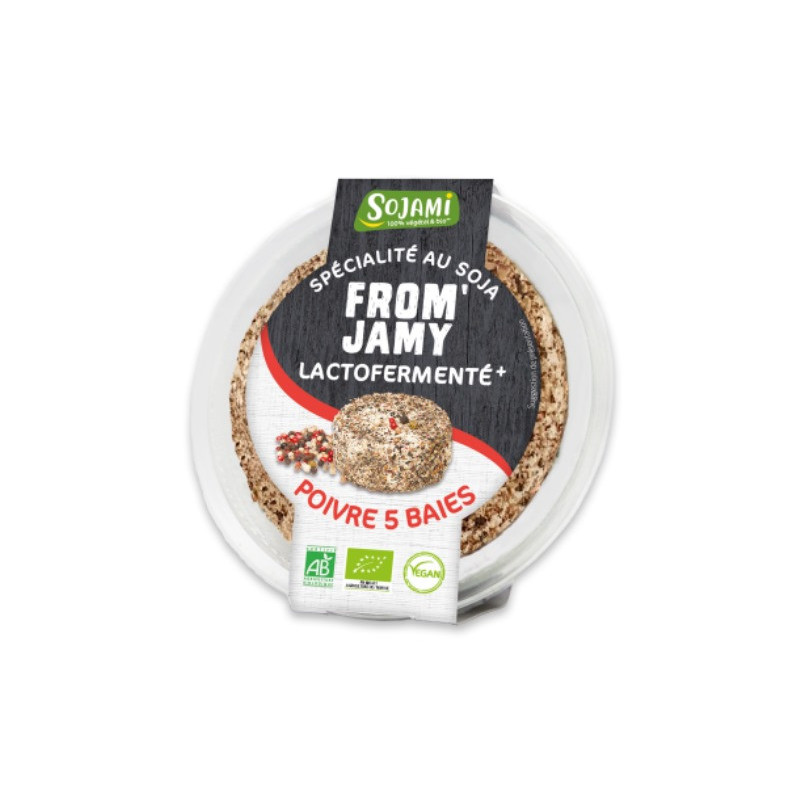 From'Jamy poivre 5 baies, au soja lactofermenté, naturellement sans gluten 135g