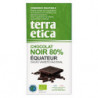 Tablette chocolat noir 80% de cacao 100g