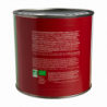 Tomate concassée 2.5kg (boîte métal) PNE : 1.53kg