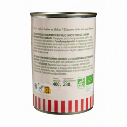 Champignons de Paris émincés boîte métal 230g (PNE)