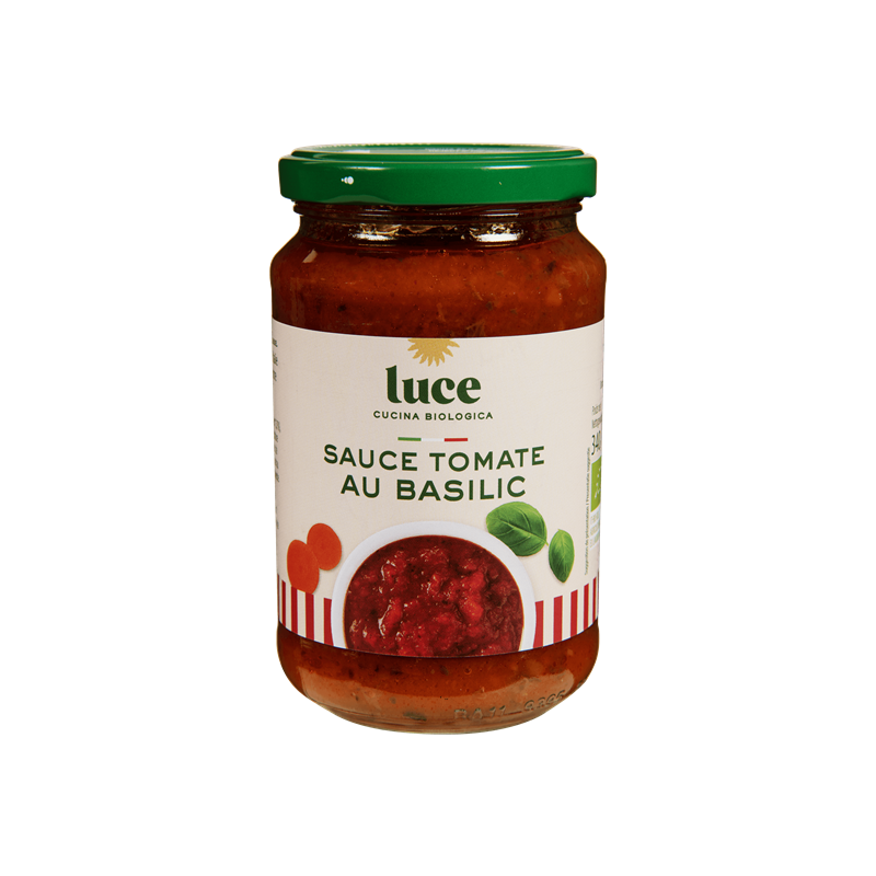 Sauce tomate au basilic 340g