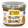 Rillettes de sardines pêche responsable" 90g"