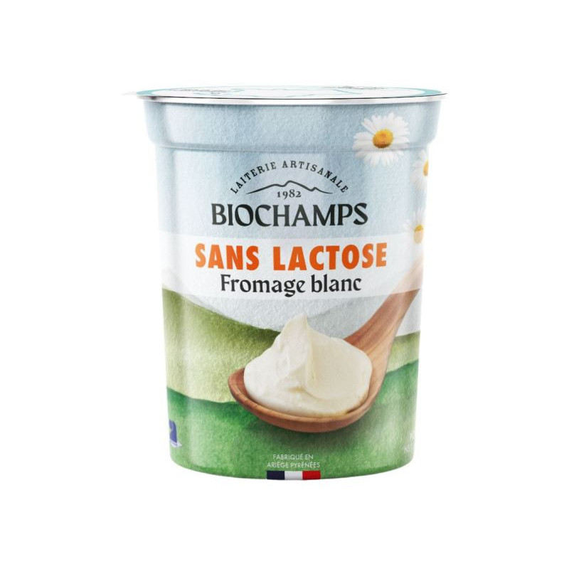 Fromage blanc vache 1/2 écrémé sans lactose 400g