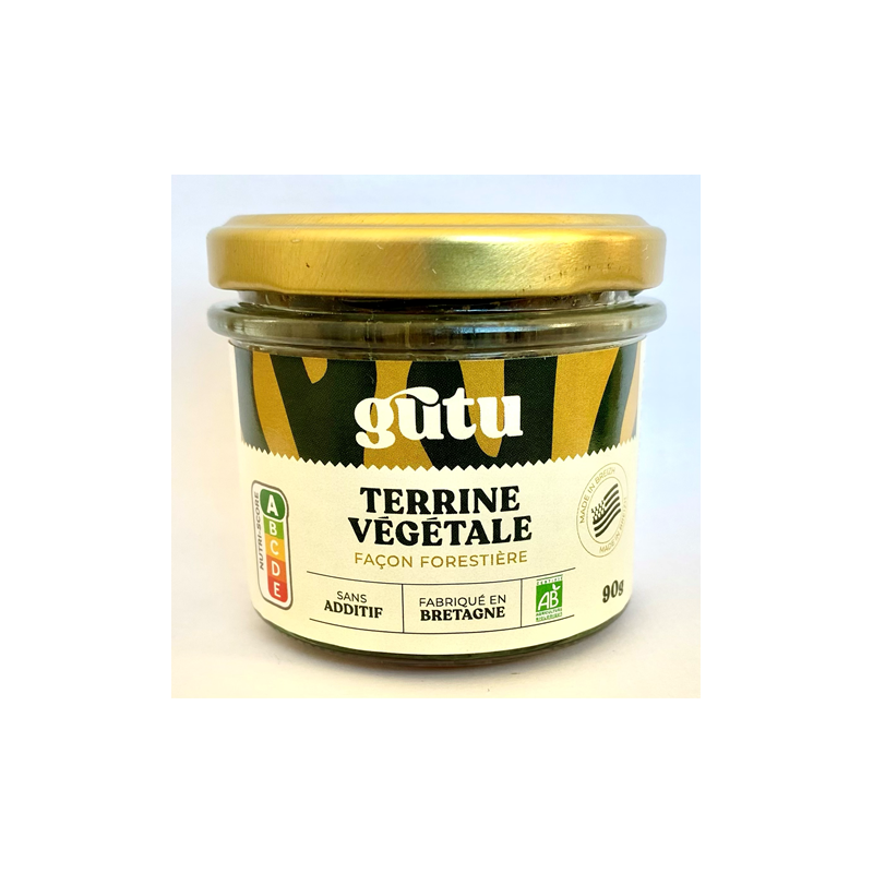 Terrine végétale façon forestière 90g