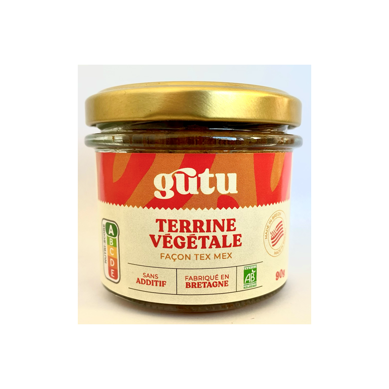 Terrine végétale façon tex-mex 90g