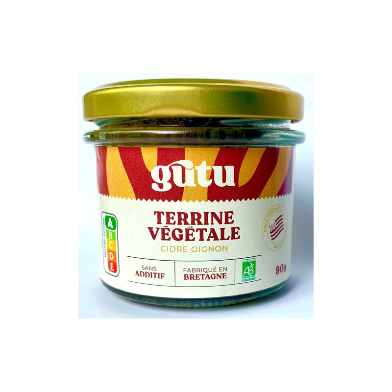 Terrine végétale cidre oignon 90g