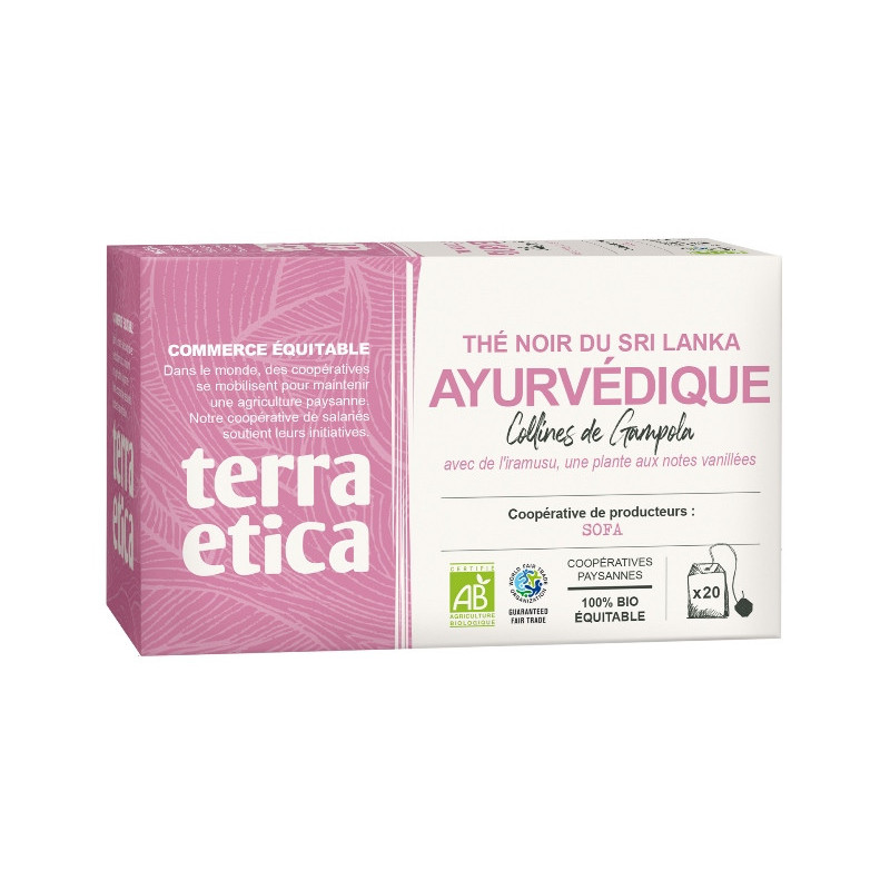 Thé noir ayurvédique x20 36g