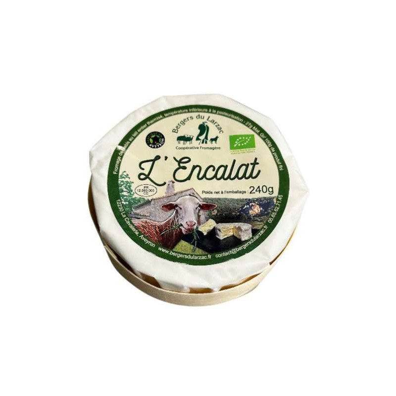 L'Encalat, fromage à pâte molle au lait thermisé de brebis 240g