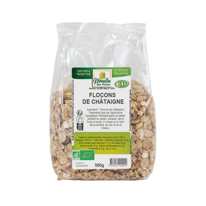 Flocons de châtaigne 500g