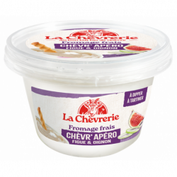 Chèvre frais onctueux figue...