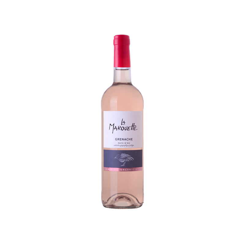 Vin rosé IGP Pays d'OC La Marouette Grenache 75cl