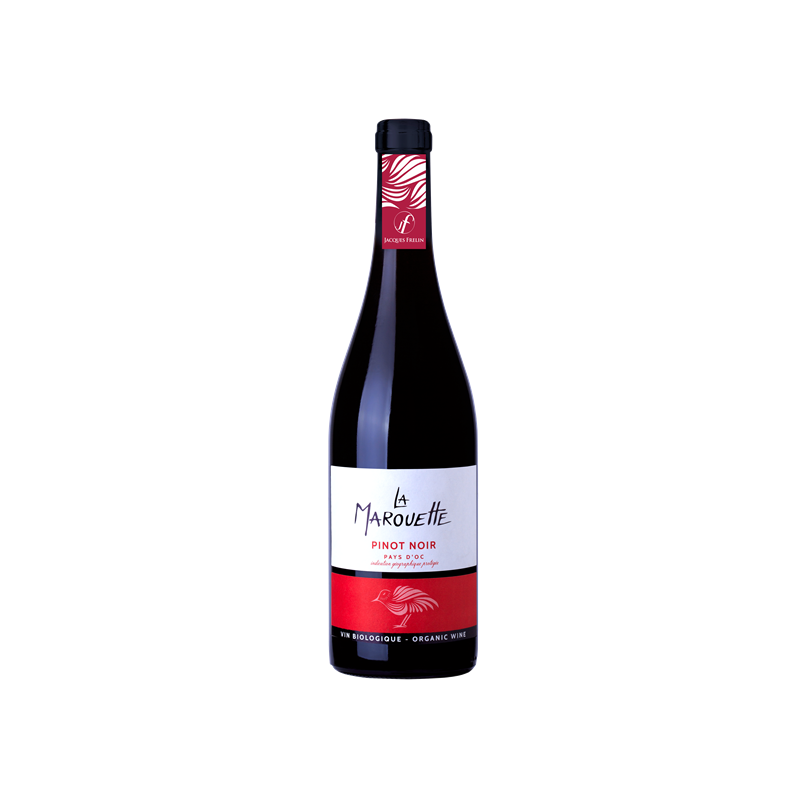 Vin rouge IGP Pays d'OC La Marouette  Pinot Noir 75cl