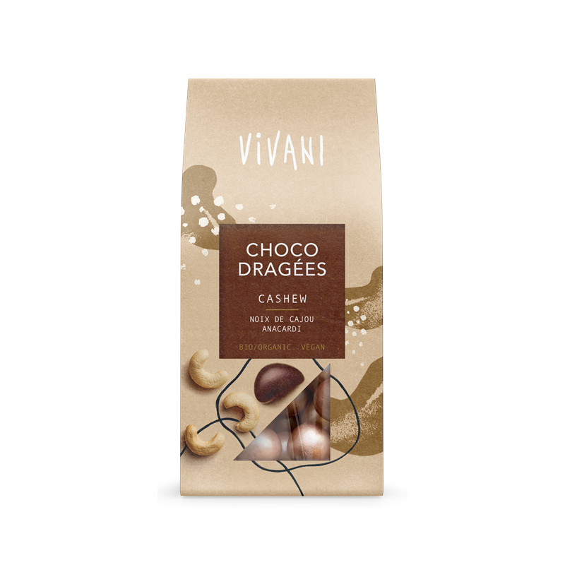 Dragées chocolat cajou 75g