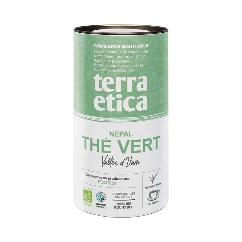 Thé vert Népal boite 60g