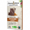 Tablette chocolat noir spéculoos 80g