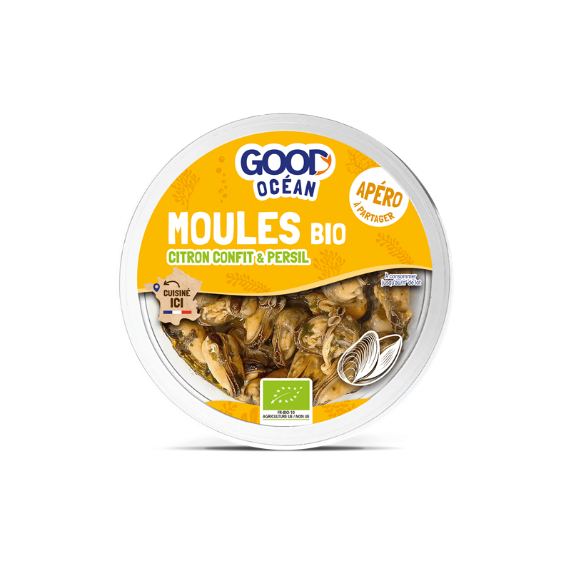 Tapas de moules citron persil 100g