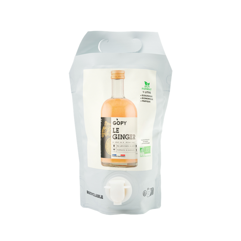Gingembre à diluer, le ginger, pouch 1l