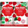 Bioflan fraise 2 x 1/4l