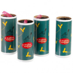 Attrape-mouches en rouleau x4
