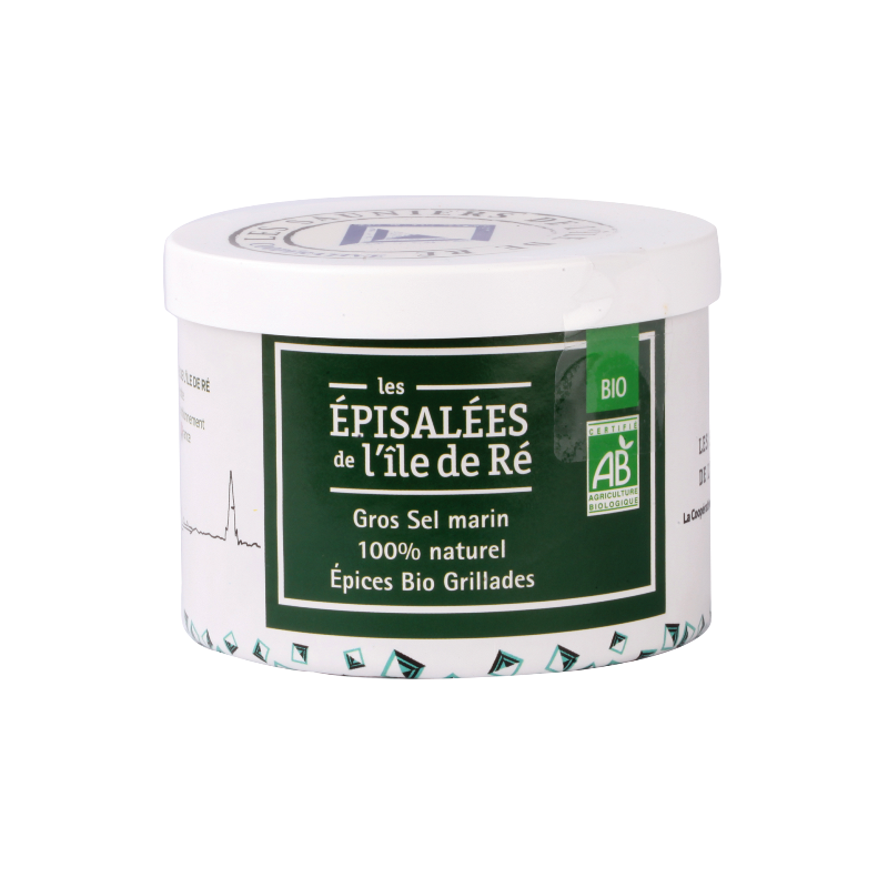 Gros sel épices grillade en pot carton 150g