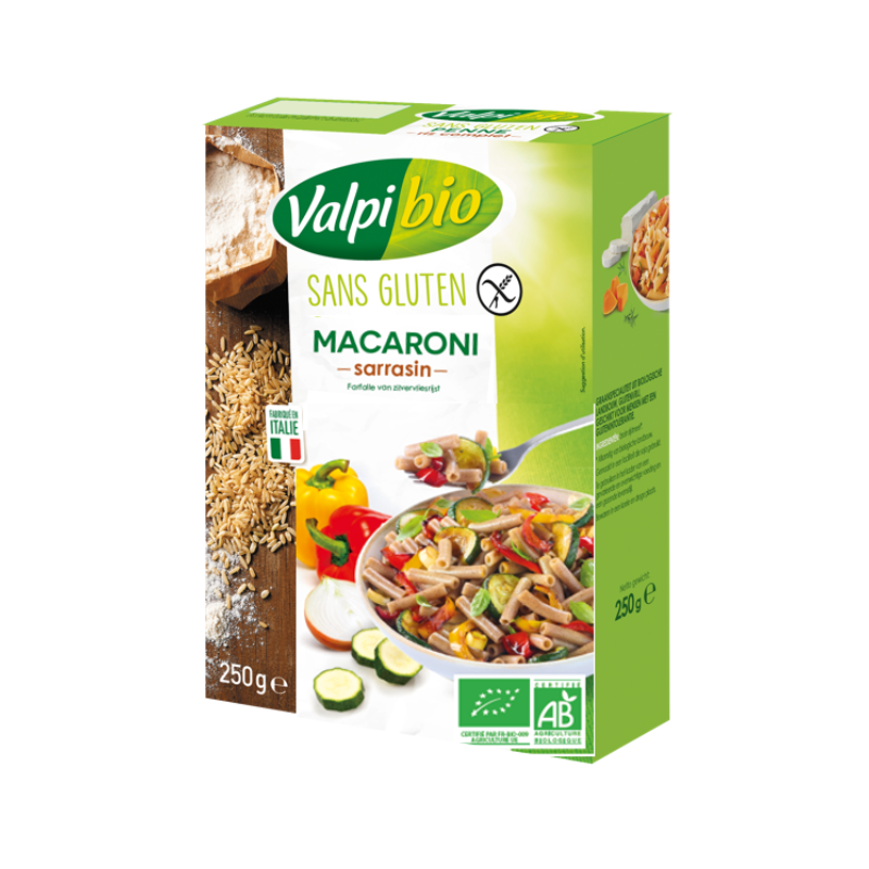 Pâte macaroni sarrasin 250g