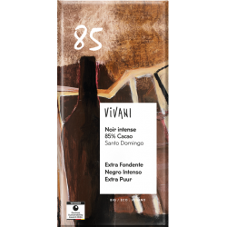 Chocolat noir 85% cacao 80g