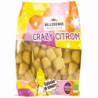 Bonbon crazy citron, guimauve au goût fraise et enrobée de sucre 120g