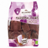 Bonbon marshmallows choco, guimauve enrobée de chocolat au lait 130g