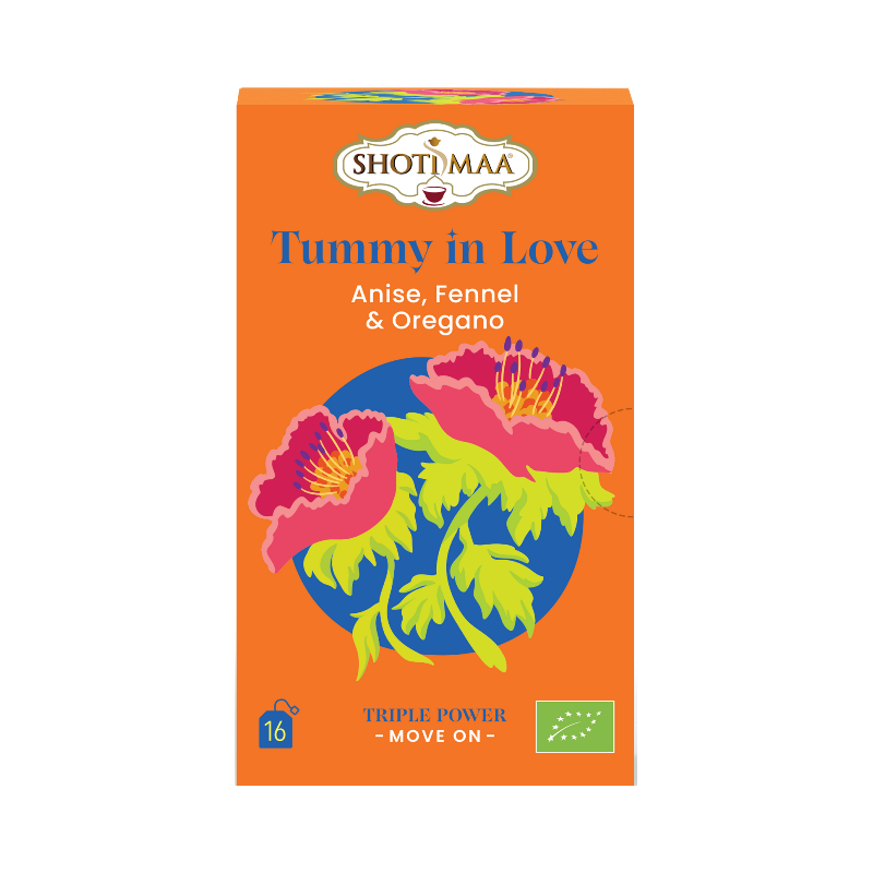 Infusion Tummy in love : anis, fenouil et origan 16 sachets