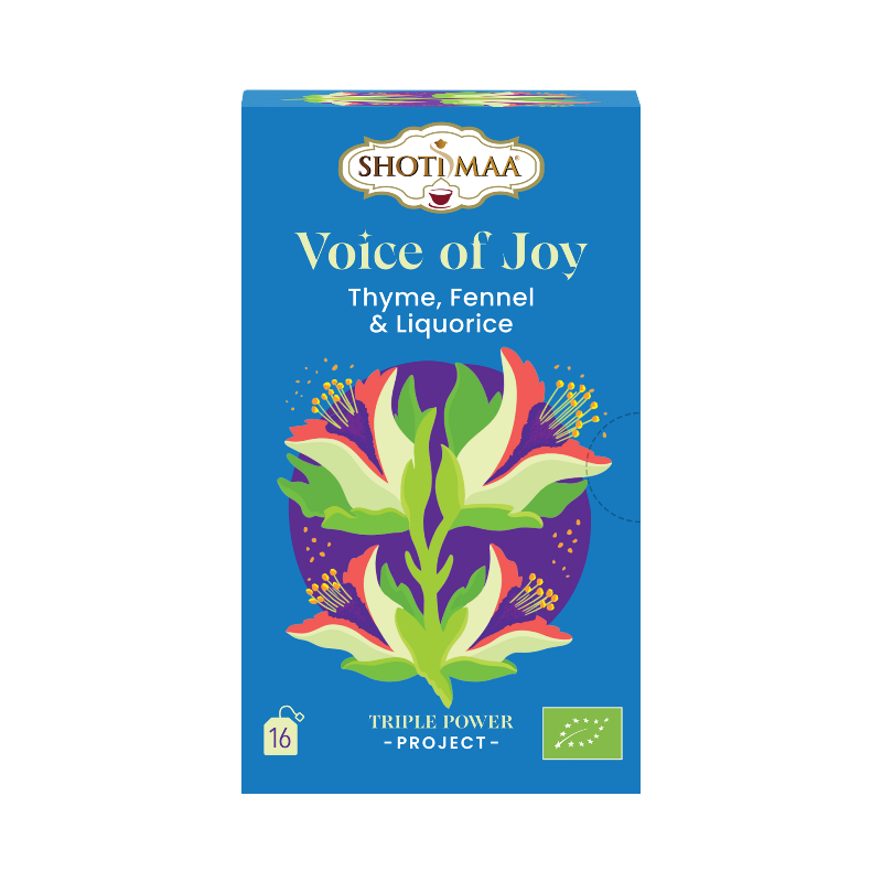 Infusion Voice of joy : thym, fenouil et réglisse16 sachets