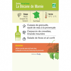 Vin blanc Vin de France La Bécane de Mamie" 75cl"