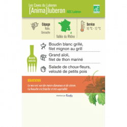 Vin blanc AOP Luberon [Anima]luberon" 75cl"