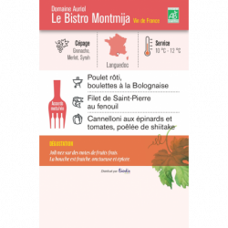 Vin rosé Vin de France Le Bistro Montmija 75cl