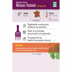 Vin rouge IGP Pays d'Oc  Pinot noir Maison Vialade" 75cl"