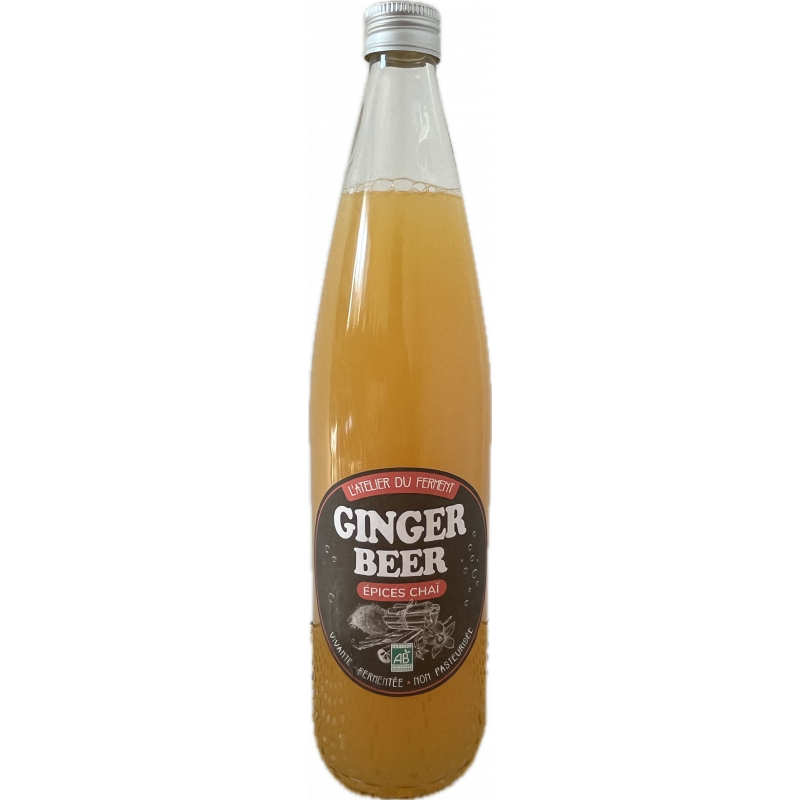 Ginger beer épices Chaï, ref saisonnière 75cl