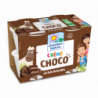 Dessert lacté au lait de brebis et chocolat 4x80g
