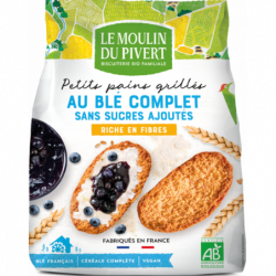 Petits pains grillés au blé...