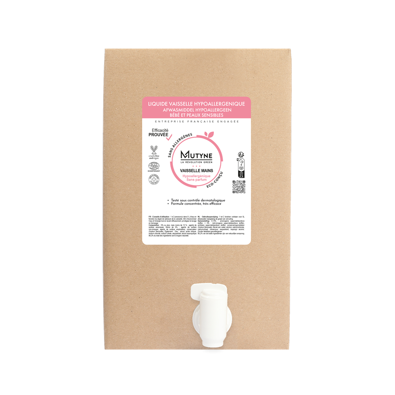 Liquide vaisselle hypoallergénique 10l