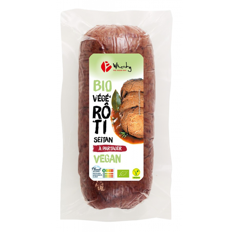 Végé rôti à base de seitan, végan 750g