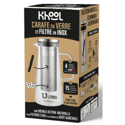 Carafe en verre 1.3l, 4...